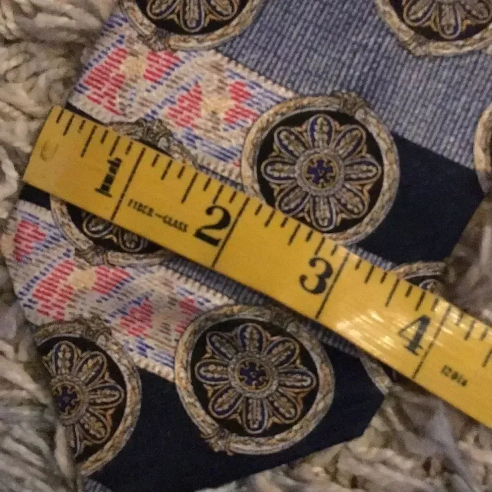 Vintage TOM JAMES  Tall Man Neck Tie
